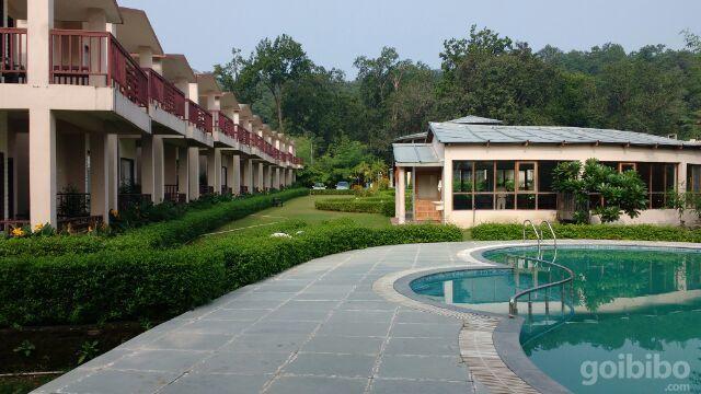 Corbett Rattan Hotel Garjia Exterior photo